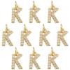 COGCHARGER 10-Piece Gold Letter Charms Set view 1