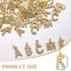 COGCHARGER 10-Piece Gold Letter Charms Set view 2
