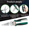 Electrician's Wire Stripper with Voltage Detection view 4