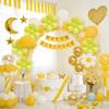 Sanu Belle Flower Foil Balloons 6 Pack Yellow 20 Inch view 4