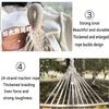 GWFBLID Outdoor Double Hammock with Straps, 200 kg Capacity view 4