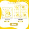 70th Birthday Party Napkins, 40 Pack view 2