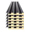 Aluminum Alloy Roof Panels, 6-Pack, 3 ft/4 ft/5 ft Insulated Corrugated Roof Sheets for Chicken Coops (110 cm) view 1