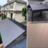 Aluminum Alloy Roof Panels, 6-Pack, 3 ft/4 ft/5 ft Insulated Corrugated Roof Sheets for Chicken Coops (110 cm) view 2