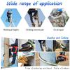 Adjustable Tree-Climbing Spikes with Safety Harness, Easy-to-Use Pole-Climbing Equipment for Electrical Workers and Hunters (Model: Set-450, Size: 400) view 2