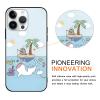 Stradvnaly 2-Pack Black Cat Pattern Cases for Apple iPhone 16 Pro 6.3-inch view 2