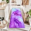LUMIPAP Hallway Runner Rug, Washable Non-Slip, 100 x 160 cm, Purple Ink Art view 2
