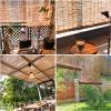 XIBANY Weatherproof Bamboo Roller Shade view 3