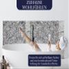 timalo Sink and Bathtub Backsplash 160 x 50 cm – Acrylic Glass, Granite Look view 4
