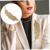PartyKindom Rhinestone Leaf Iron-On Patch view 4