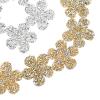 Yellow and Silver Flower Patches for Hats view 4