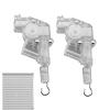 Wall Tilter Mechanism | 2-Piece Hexagonal Curtain Tilt Mechanism view 1