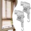 Wall Tilter Mechanism | 2-Piece Hexagonal Curtain Tilt Mechanism view 3