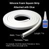 Estresen Silicone Foam Weatherstrip with Adhesive, 5 m, 5 x 20 mm view 2