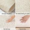 Suixtil Loofah Bath Mat, Non-Slip, Quick-Drying, Mold-Resistant PVC Shower Mat, for Indoor Showers/Baths, 120 x 180 cm (C) view 3
