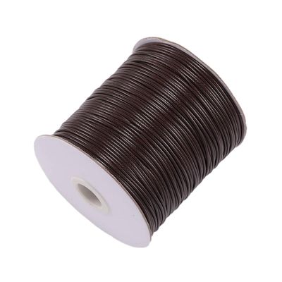 Blausky 1mm x 10m PU Leather Cord - Dark Brown