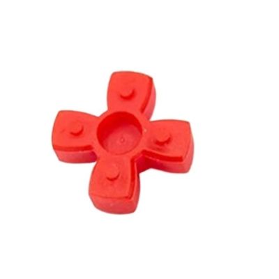 ELILANEY 1pc Plum-Type Coupling Cushion, Polyurethane PU Flexible Pump Shaft Plastic Spider Buffer Damper, Adjustable (GS14)