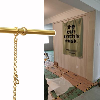 Brass Picture Hanging Rail System, 2.5 m (98.4 in)