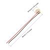 sourcing map 10 mm Piezoelectric Discs, Acoustic Pickup Transducers, Microphones, Triggers, Buzzers, Drum, Guitar, 5-Pack view 3