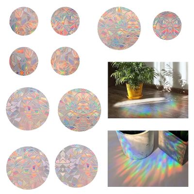 10 Prisma Suncatcher Stickers