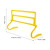PartyKindom Adjustable Soccer Training Hurdles, Durable and Modular, for Agility and Speed Training in Soccer, Basketball, Football, and Dog Training view 2
