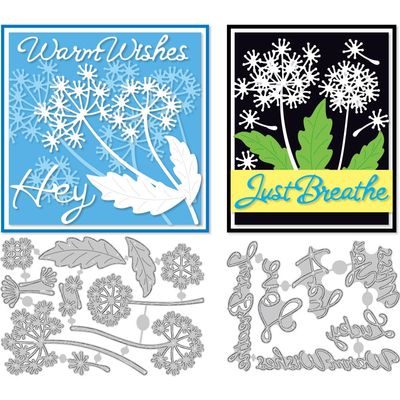 DELORIGIN Dandelion Die Cutting Stencils