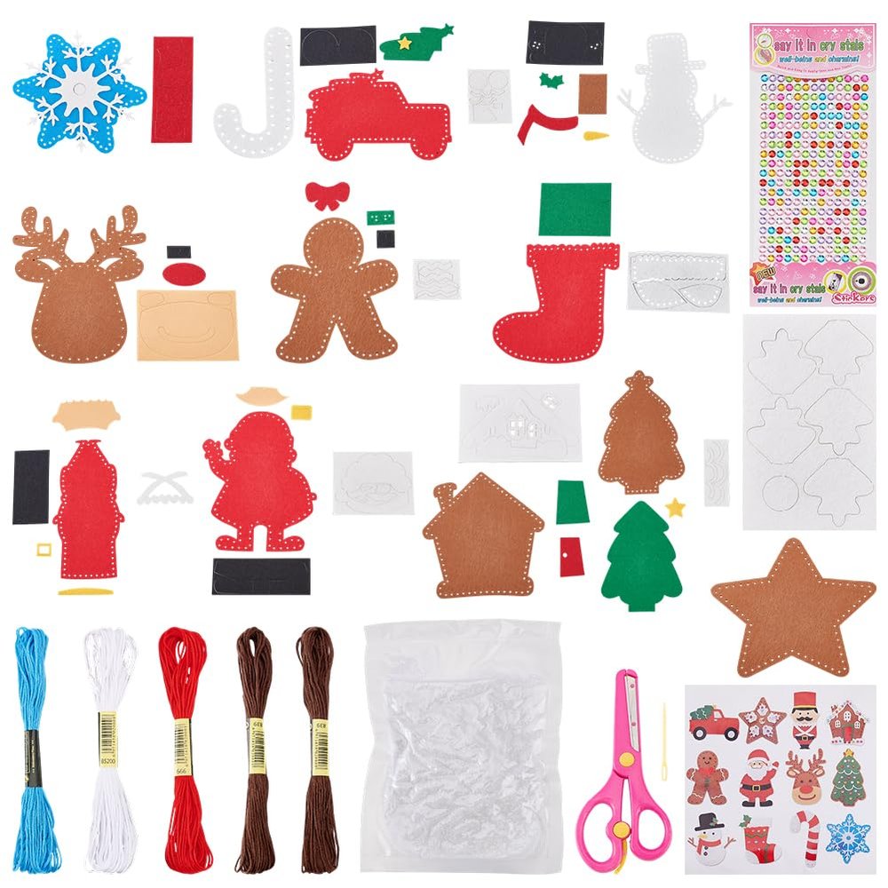 AHANDMAKER Felt Craft Kit - Christmas Theme
