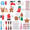 AHANDMAKER Felt Craft Kit - Christmas Theme view 1