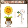Joycabin Thank You Gifts - Knitted Sunflower Keychain view 2