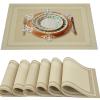 Heat-Resistant Placemats, 30.5 x 45.7 cm, Non-Slip, Washable, PVC Table Mat view 1