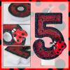 Mavouri Ladybug Birthday Candle Number 5 view 3