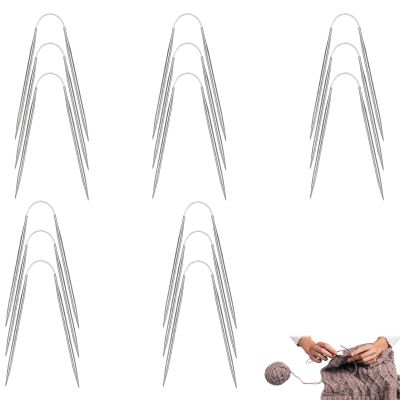 Thapncow 15-Piece Circular Knitting Needle Set