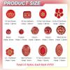 AHANDMAKER 104 Pcs Vintage Acrylic Beads view 2