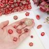 AHANDMAKER 104 Pcs Vintage Acrylic Beads view 3