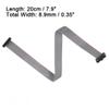 Unifizz 14-Pin IDC Ribbon Cable, 1.27 mm Pitch, 20 cm, FC-to-FC view 2