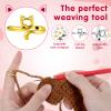Tyqour Adjustable Crochet Rings - 8 Pack view 3