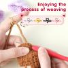 Tyqour Adjustable Crochet Rings - 8 Pack view 4