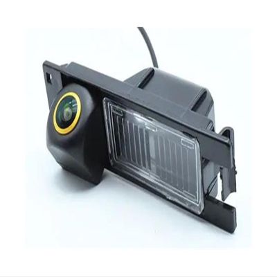 POMPOMPUR Backup Camera for Buick Velite 5 2011–2018, AHD 720P/1080P, Golden Lens, Trajectory