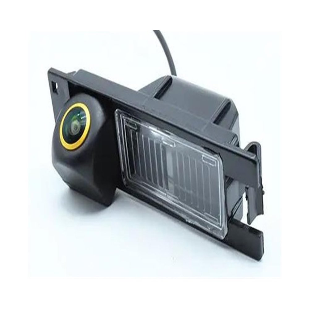 POMPOMPUR Backup Camera for Buick Velite 5 2011–2018, AHD 720P/1080P, Golden Lens, Trajectory