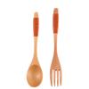 2-Piece Wooden Spoon & Fork Set view 1