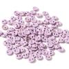 Mini Buttons for Doll Clothing, BJD Accessories, Round 2 Holes, Card Making, Scrapbooking (5 mm, Light Purple), 50 Pieces view 1