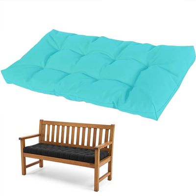 Aocase Waterproof Bench Cushion, Sky Blue, 170 x 60 x 8 cm