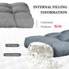 Aocase Waterproof Bench Cushion, Sky Blue, 170 x 60 x 8 cm view 3