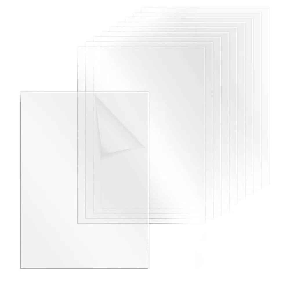 AHANDMAKER 10 Sheets Self-Adhesive Sign Holders 30x26cm