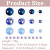 Craspire Flat Beads and Rhinestones 3mm-10mm Mixed Resin Rhinestones view 2