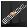 Non-Powered Roller Conveyor, 30/40/50 cm Frame, ABS Rollers, 30 cm x 120 cm, Silver view 1