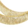 MOMAHUA Metallic Foil Fringe Garland - Laser Gold view 1