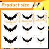 Teegxddy 18-Piece Halloween Bat Decorations view 2