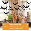Teegxddy 18-Piece Halloween Bat Decorations view 3