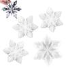 Lyivisk 4Pcs Snowflake Silicone Molds for Christmas view 1